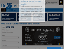 Tablet Screenshot of destefani.net